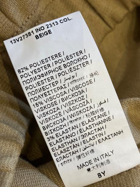 Dievčenské tepláky hnedé ovs (6-7 r.), ovs,122
