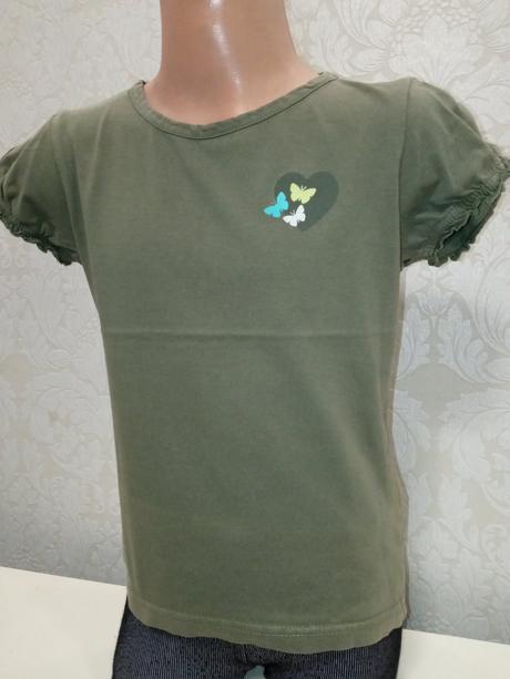 Dievčenské tričko s motýľmi dopodopo (7-8 r.), dopodopo,128