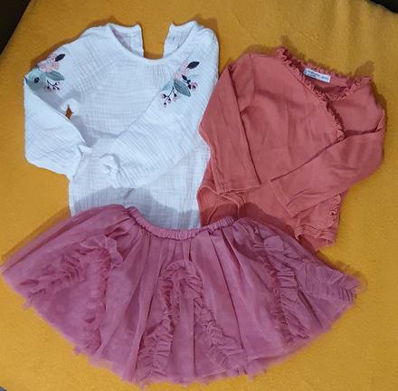 Body+sukienka 3ks, 68–80