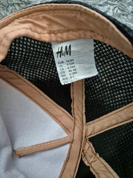 Chlapčenská šiltovka h&m 74/80, h&m,80