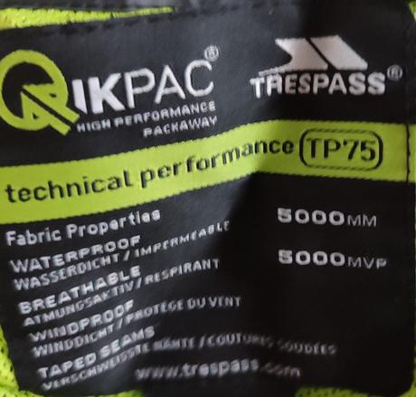 Trespass nepremokave bunda, 134