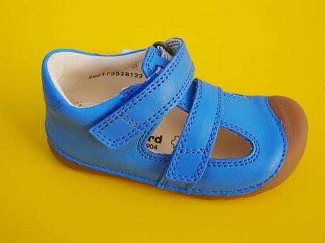 Detské barefoot kožene sandálky bundgaard, bundgaard,24