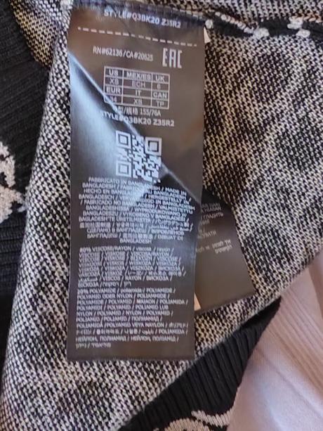 Guess original monográn svetríkové nadčasové šaty, guess,s