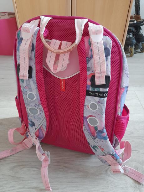 Školska taška topgal + 2 peračníky,