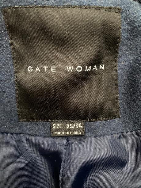 Tmavomodrý kabátik gate, gate,xs