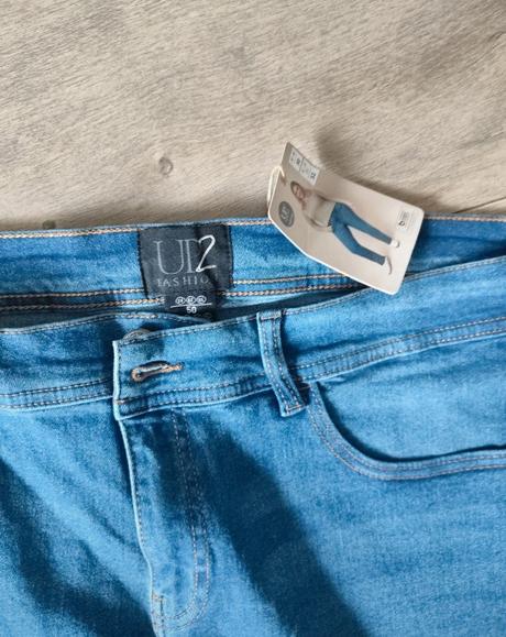 Dámske džínsy up 2 fashion s visačkou, 50