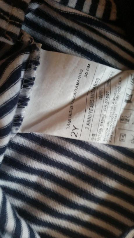 Námornícke tričko benetton č.90, benetton,86