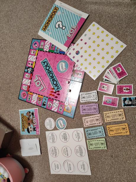 Spoločenská hra monopoly lol surprise,