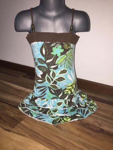 Šaty 122/128, babykap,122