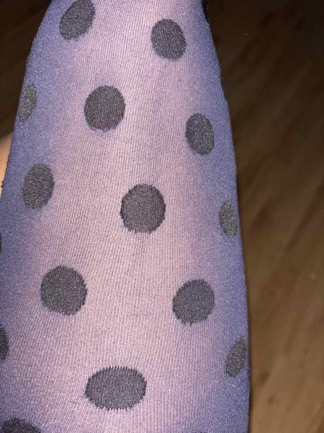 Bodkované pančušky h&m, h&m