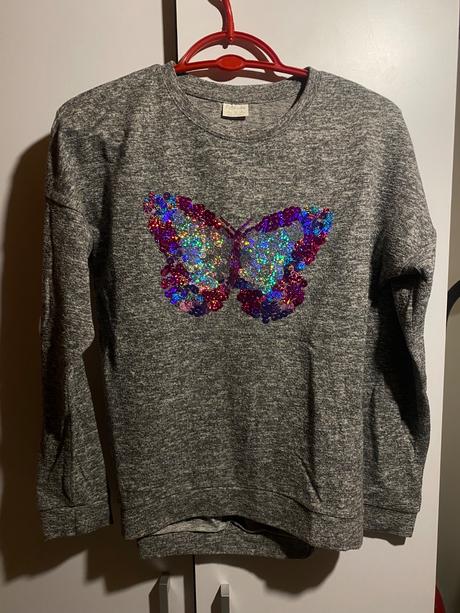 Dievčenské tričko/svetrík s dlhým rukávom, m