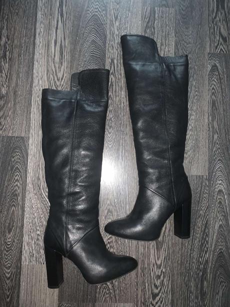 Kožené čižmy zara 36, zara,36