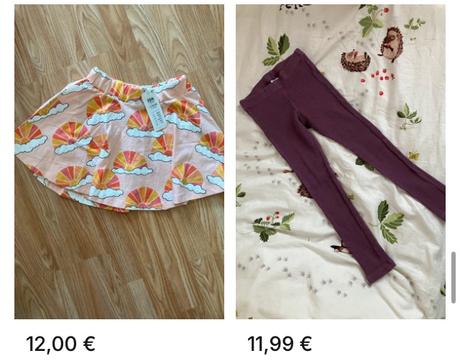 Balík oblečenia dievča 116, 104–116