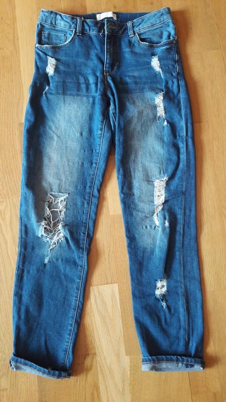 Džínsy, zara,152