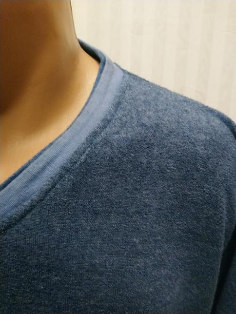 Pánska modrá mikina, xl, xl