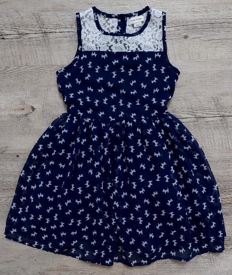 Tmavomodré šaty river island, river island,104