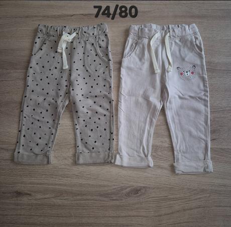 Teplakove nohavice, lupilu,74 / 80