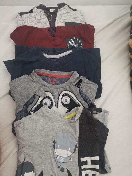 Tričká rôzne značky s dlhým rukávom, 98