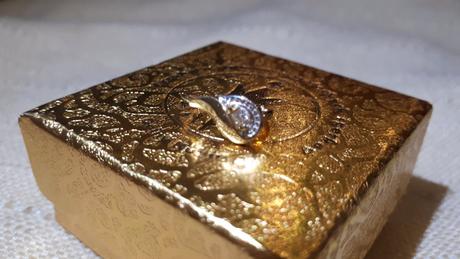 Zlaté náušnice 14 karatove punc 585,