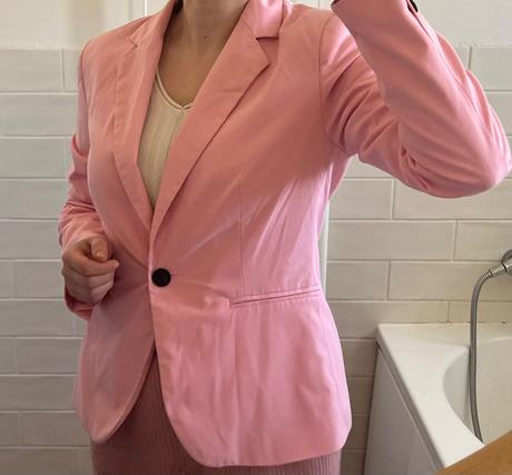 Bledoružové/marhuľové sako, zara, s/36, zara,s
