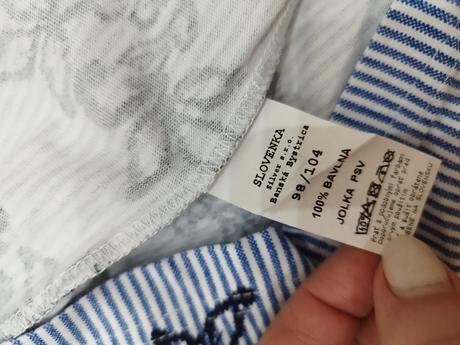 Šaty 98/104, slovenka,104