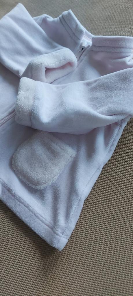 Velúrový kabátik s kožušinkou, mayoral,74