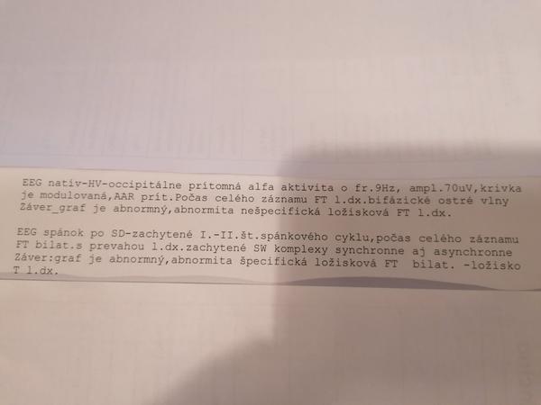 Vyplýva z EEG vyšetrenia epilepsia?