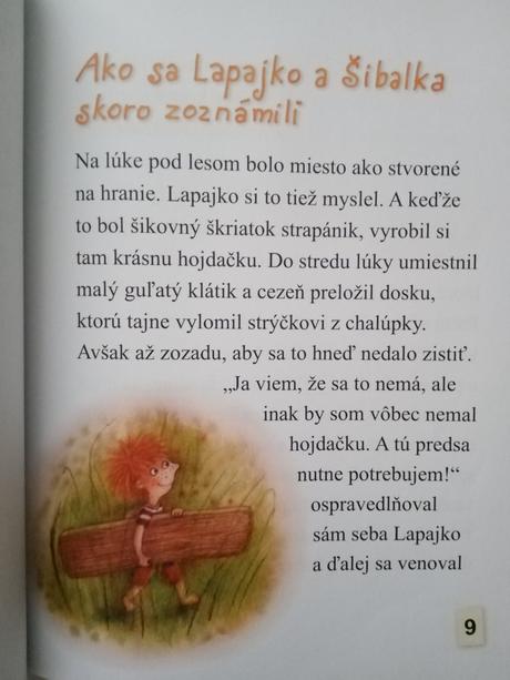 Kniha lapajko a šibalka, 
