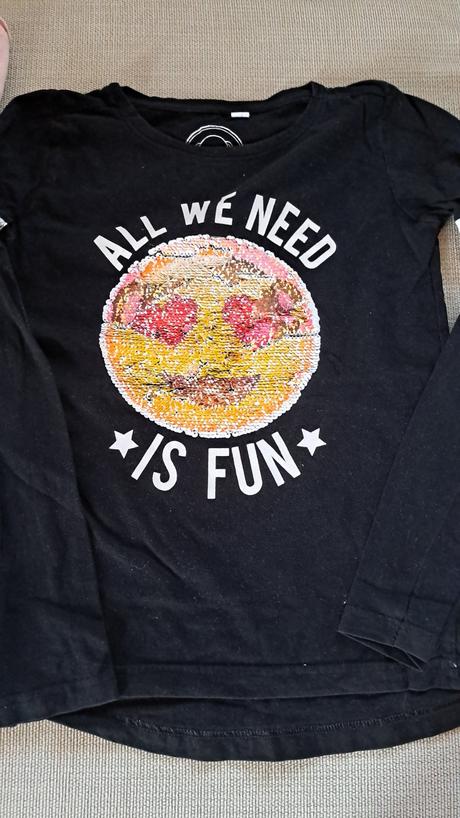 Balík tričiek s dlhým rukávom 146/152, 140–152