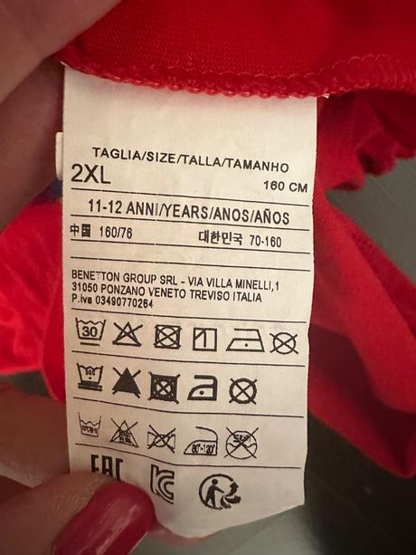 Benetton tričko, benetton,158