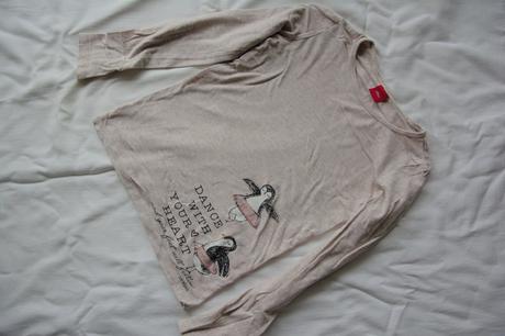 Kvalitné slim tričko s tučniakmi s.oliver, s.oliver,128