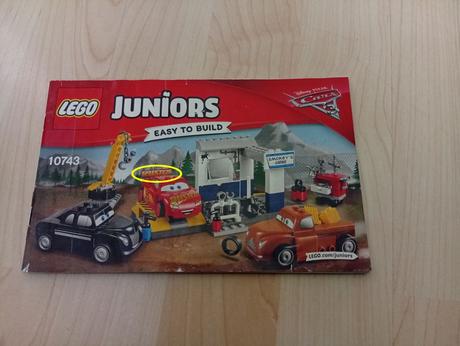 3x lego mcqueen 10745, 10743 a 10733, 