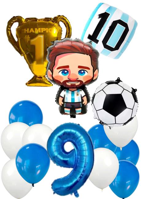Futbalové balóny messi- až 14/15/16 kusov,
