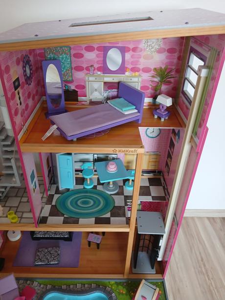 Barbie domcek kidkraft, 