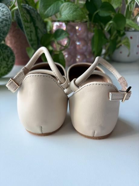 Shapen barefoot sandálky orchid beige leather, 35r, 35