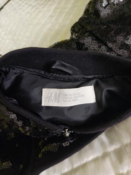 Flitrova bunda, h&m,116