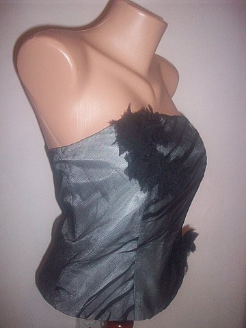 Šifónový hodvábny korzet., 40