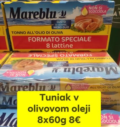 Mareblu tuniak 8x60g,