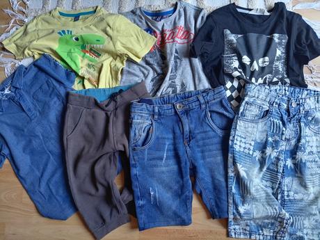 Komplet vecí pre chlapca, 122–134