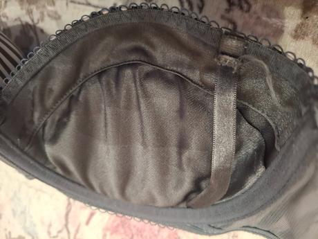 Krasna podprsenka balkoneta push up (hm), h&m,75b