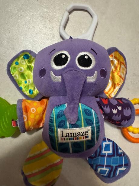 Fialový sloník mates lamaze, 