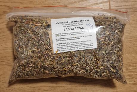 Čaj uvoľnenie pôrodných ciest, 336 g, 12 dávok, 