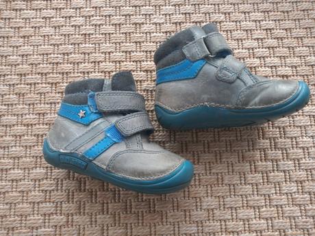 Kožené oteplené topánky d.d.step, d.d.step,21