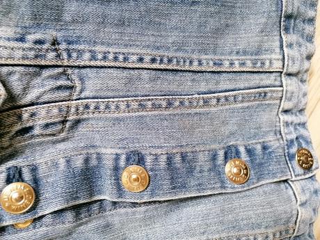 Riflová bunda, h&m,110