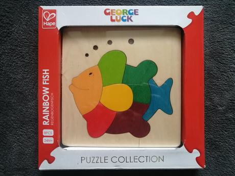 Hape dúhová rybka puzzle, 