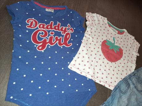 Nádherné tričká next a capri rifle h&m 3-5r., next,110