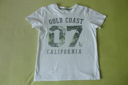 Biele letné tričko,v.134, 134