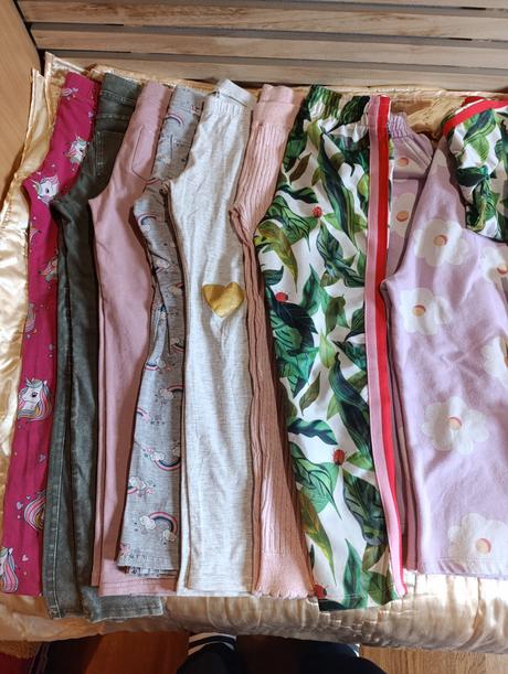 Dievčenský značkový balík hm 134/140, 122–134