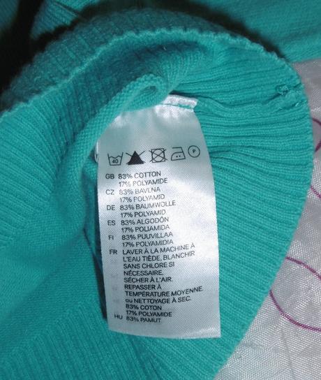 Svetrík s 3/4 rukávom, h&m,146