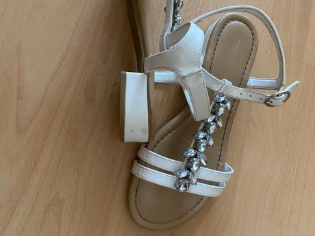 Dievčenské sandálky, deichmann,37